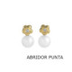 Par Aros de Oro Diamante - 525212 0,02PTS