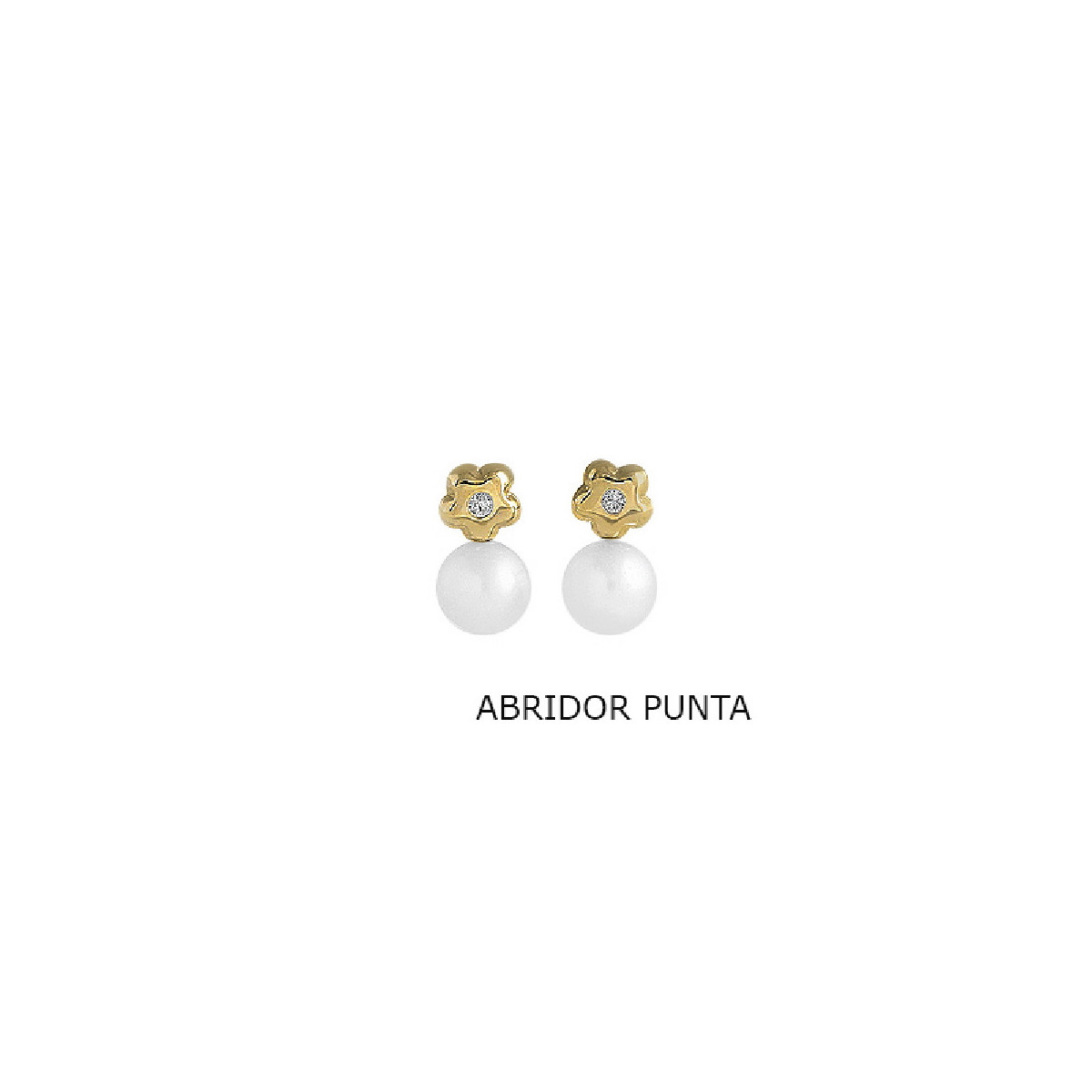 Par Aros de Oro Diamante - 525212 0,02PTS