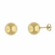 Par Aros Bola de Oro 4 mm Ref 3566/4 - 3566/4