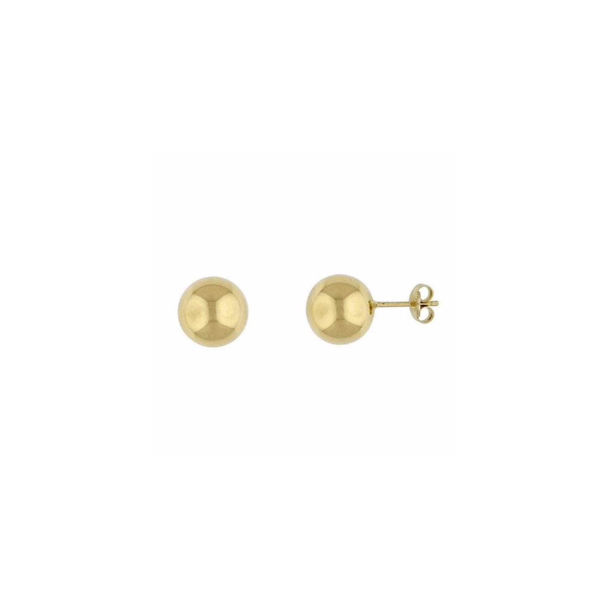 Par Aros Bola de Oro 4 mm Ref 3566/4 - 3566/4
