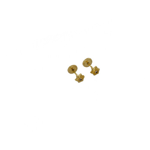 Par Aros Estrella de Oro 4 mm - 8254