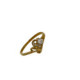 Anillo Corazon de Oro con Circon - AN17 1,50 +10$