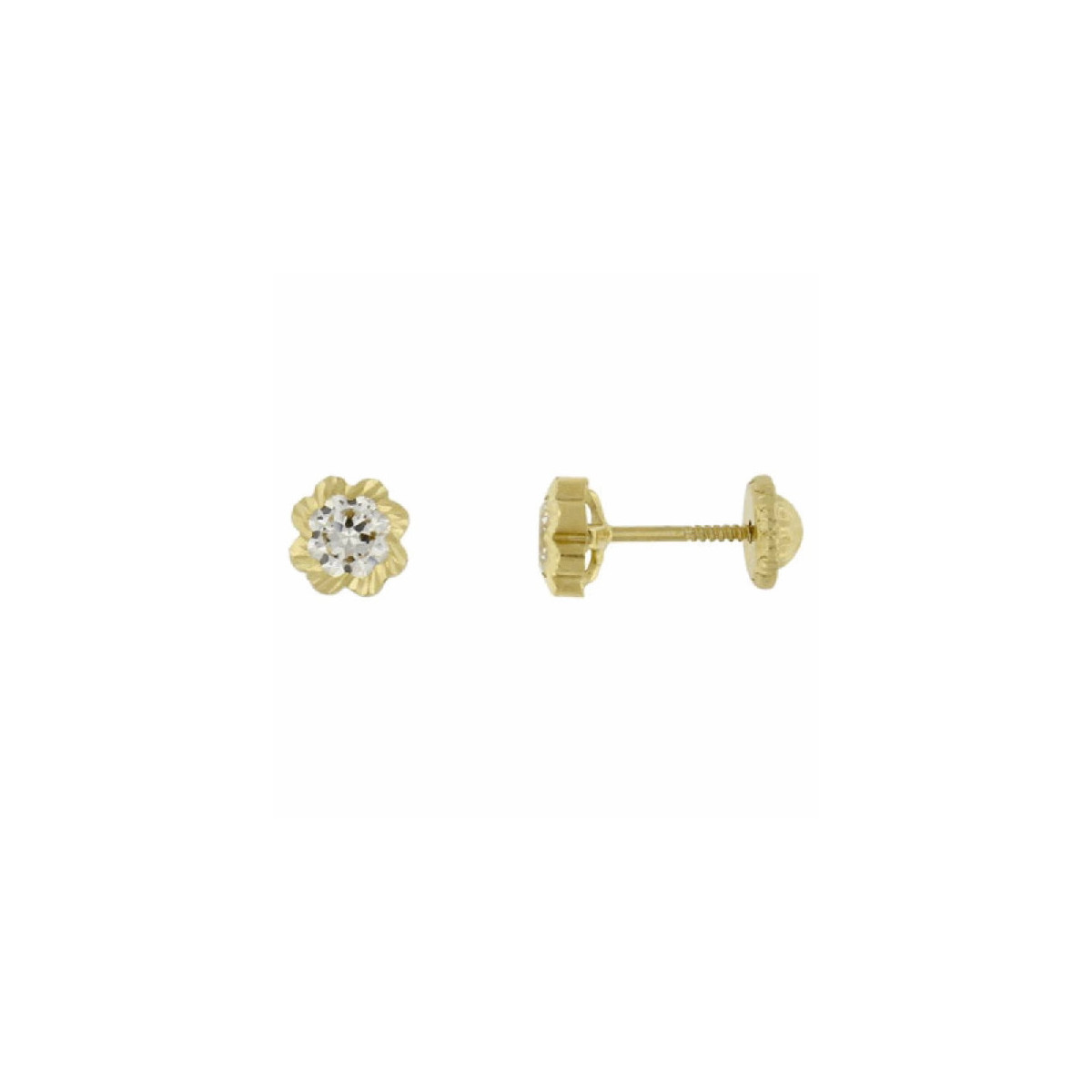 Par Aros de Oro Ref 8469/3T - 8469/3T