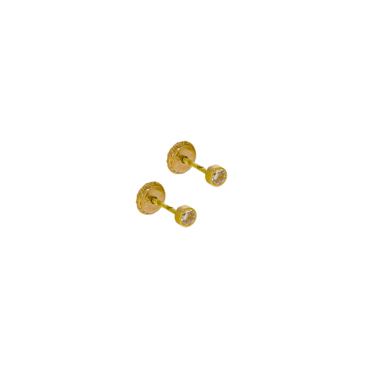 Par Aros Chaton Redondo Circon 2,75 mm - 10209