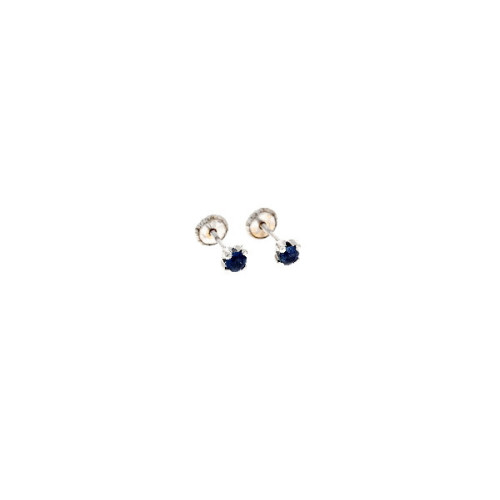 Par Aros Pto de Luz Oro Zafiro Azul - 18S01.3.GS.WGZA