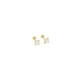 Par Aros de Oro con Perla - MV-F143