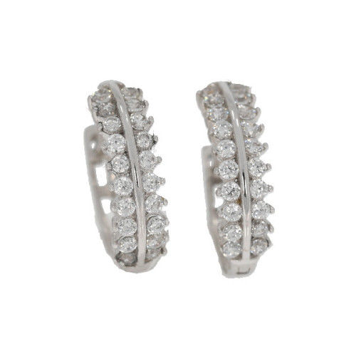 Par Aros de Oro Blanco - 1,70 +10$