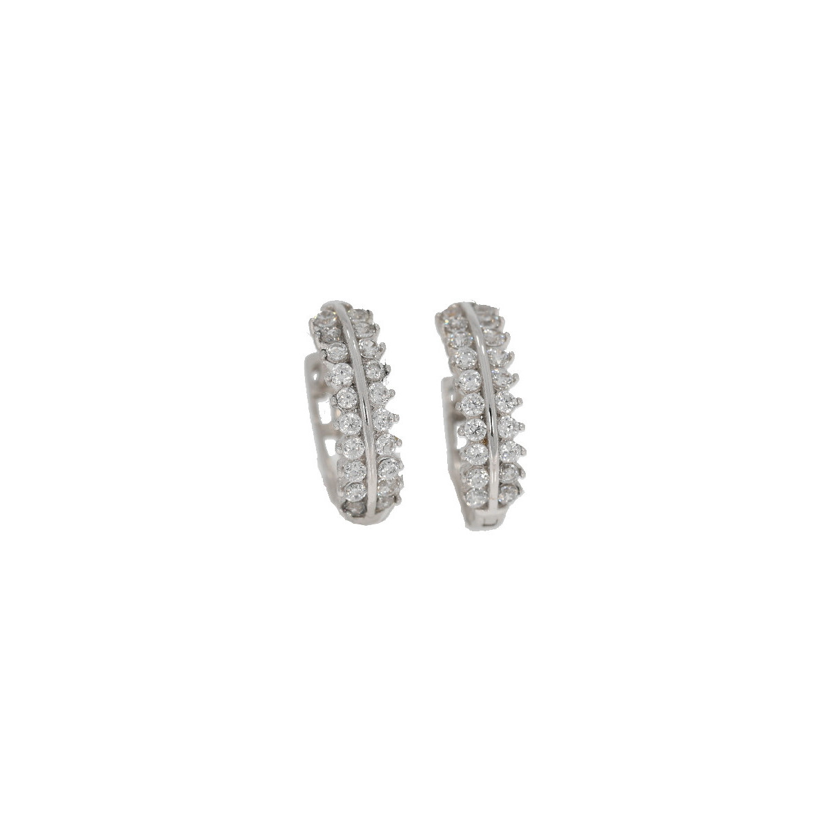 Par Aros de Oro Blanco - 1,70 +10$
