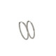 Par Aros Argollas de Oro Blanco - 409020 1,20 +30$