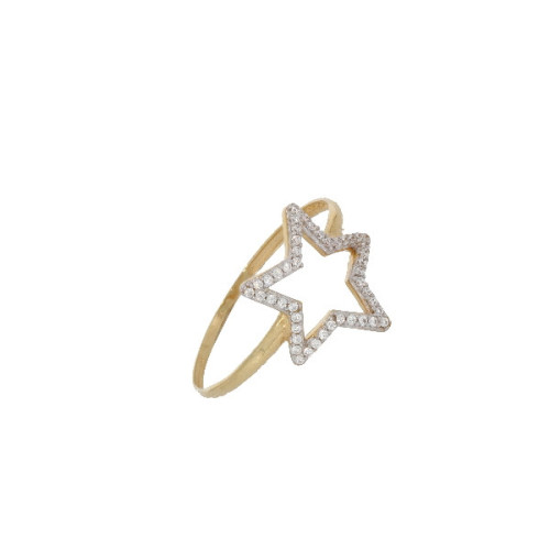 Anillo Estrela de Oro Circon - MT-2074 1,00 +20$