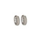 Par Aros Argolla de Oro Blanco Diamante - L1972827 1,008 KT