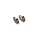 Par Aros Arogolla Circones Colores Plata - 00014-00