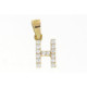 Inicial H de Oro con Circones - INICIAL H