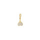 Pendiente Doble Raqueta de Oro - RM-4141 0,60 +20$