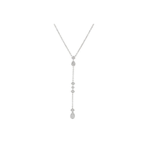 Gargantilla Oro Blanco Diamante - S1963623 0,323 PT
