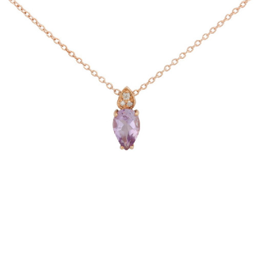 Cadena Pendiente de Oro Diamante Semi Pr - 541433 0,011-3,95KT