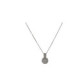 Gargantilla Roseta de Oro Diamante - PD097613-118 0,60