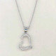 Gargantilla Corazon con Brillante - R2238GB2