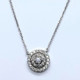 Pendiente Roseta de Oro con Diamante 0,4 - 2,80 0,10-0,30PTS