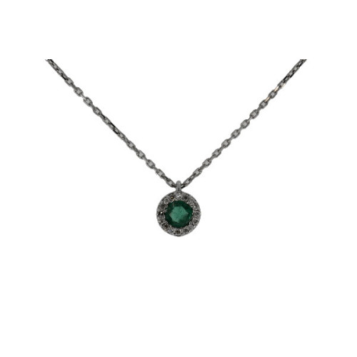 Gargantilla Roseta de Oro Diamante Esmer - KL018975 0,06 0,11
