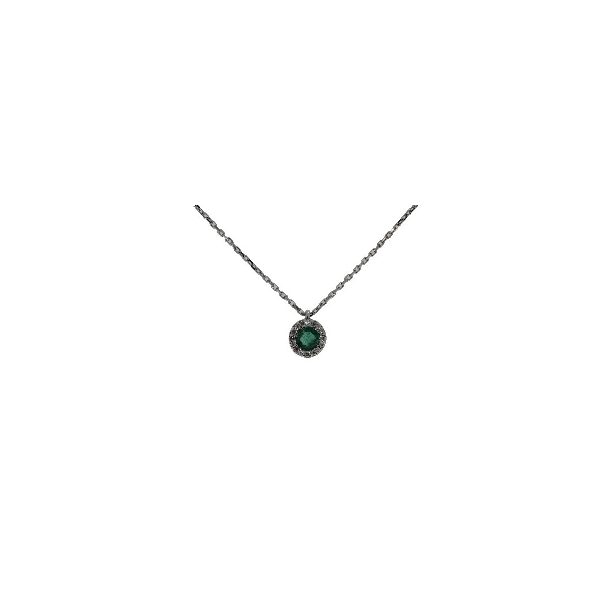 Gargantilla Roseta de Oro Diamante Esmer - KL018975 0,06 0,11