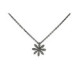 Gargantilla Girasol de Oro Diamante - KL024937 0,08PTS