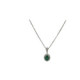Gargantilla Roseta Oro Diamante Esmerald - PD-118 166 0,60-1,18