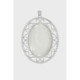 Medalla Virgen de Guadalupe Nacar Plata - 000027-00